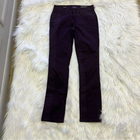 NYDJ Samantha Slim Jeans Sz OP Not Your Daughter's Jeans Merlot Nordstrom NWT - Picture 1 of 14
